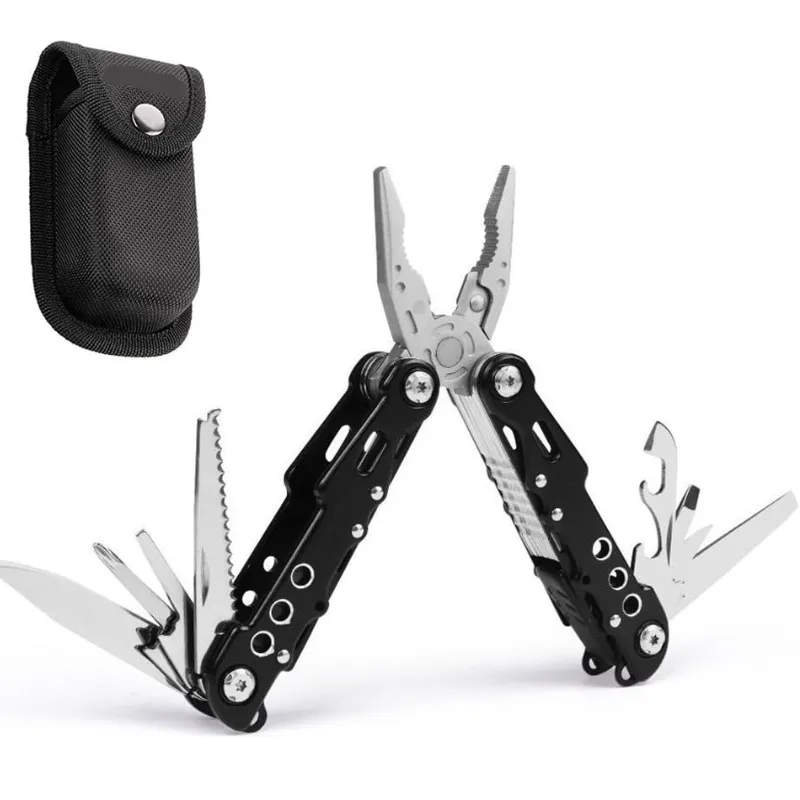 Portable Folding Outdoor Emergency Survival Knife Pliers Sy50003