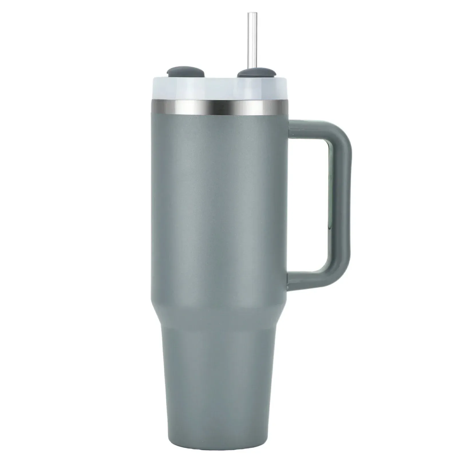 Portable Kettle with Handle and Straw