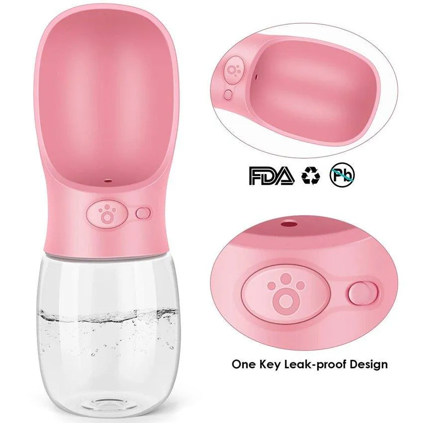 Portable Paw Pet Bottle
