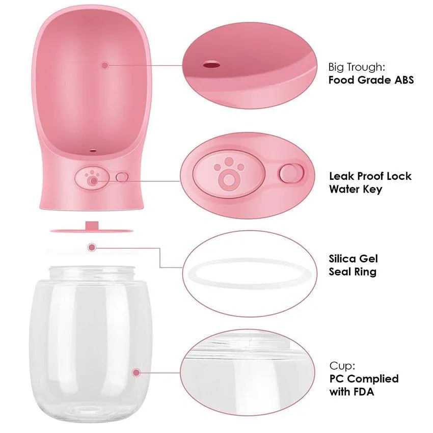 Portable Paw Pet Bottle