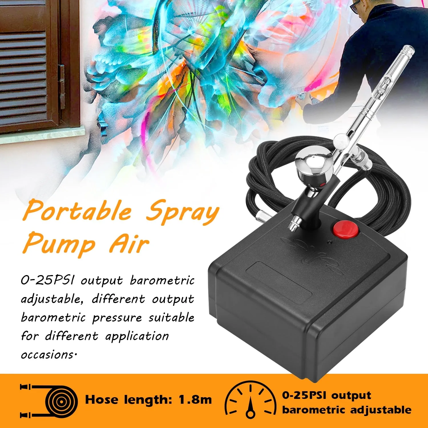 Portable Spray Gun Compressor