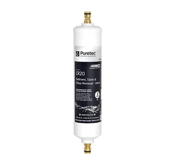 Puretec 1 Micron 20 lpm Caravan Inline Filter Kit
