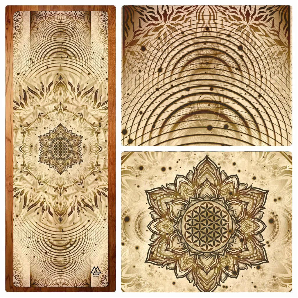 "Aligned Flower" Yoga Mat