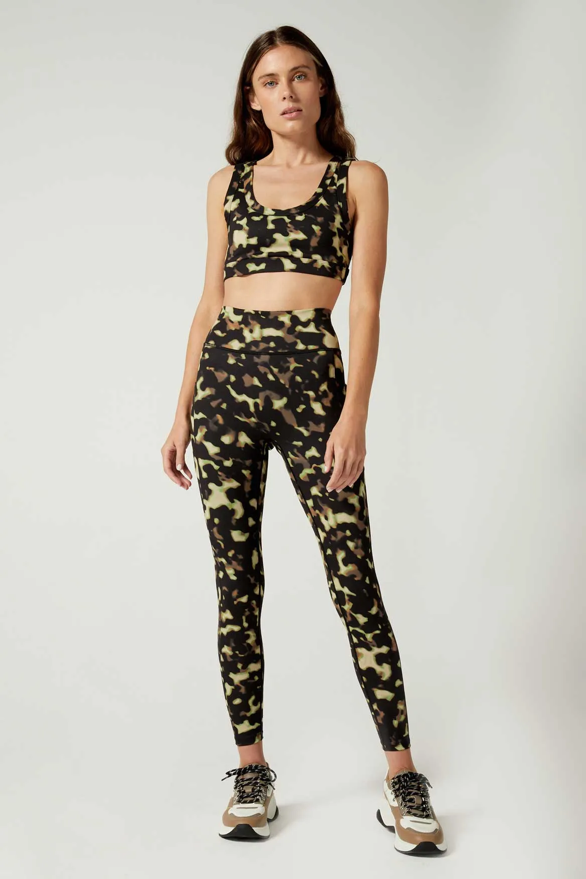 Remi Pocket Legging Blur Camo