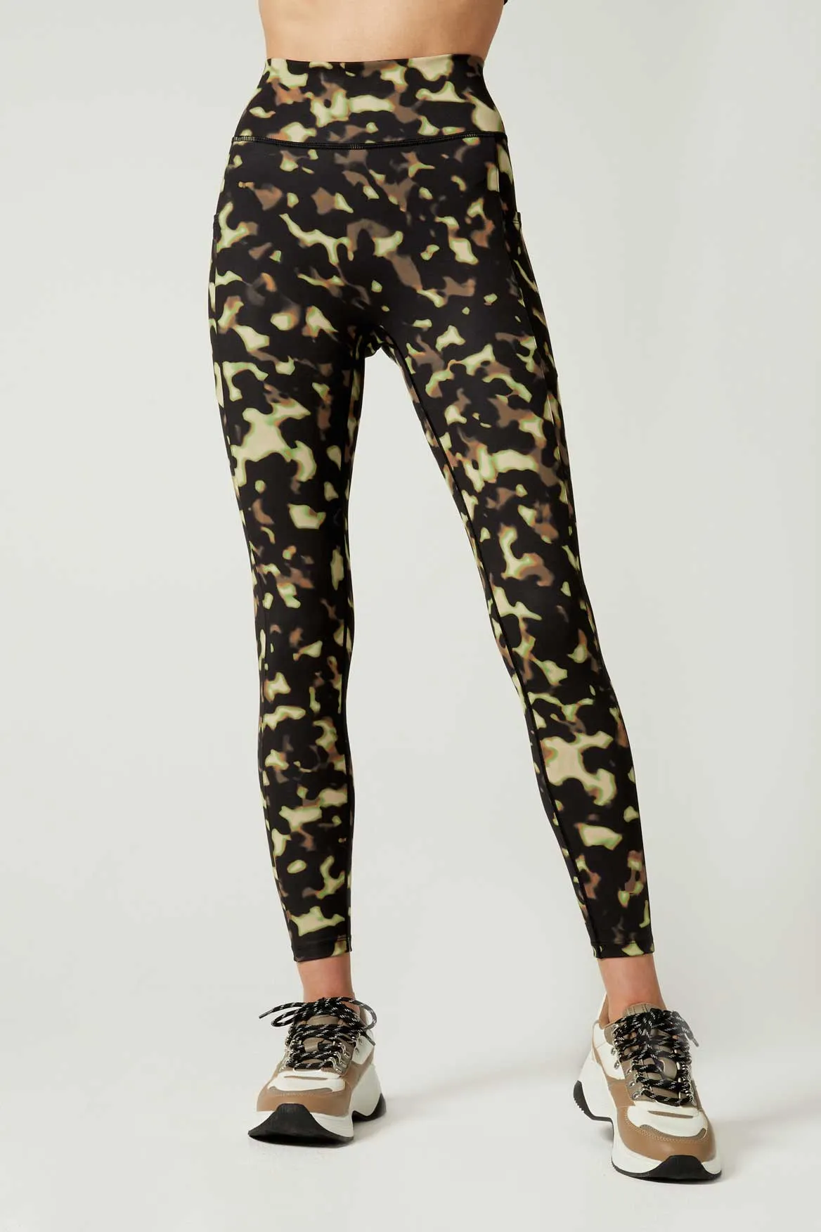 Remi Pocket Legging Blur Camo