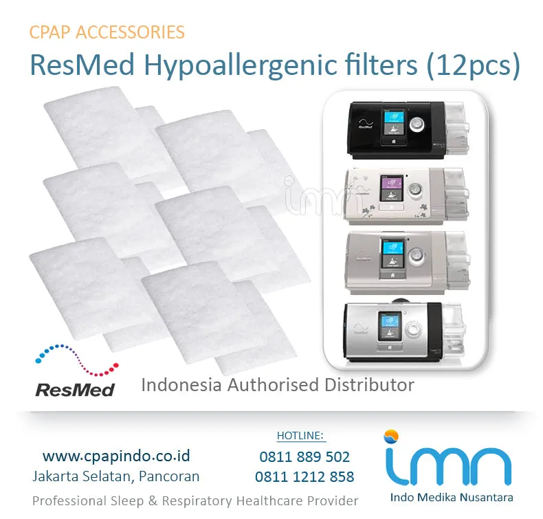 ResMed Hypoallergenic filters 12pcs