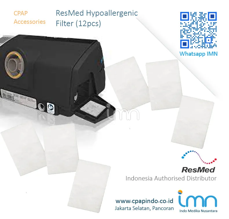 ResMed Hypoallergenic filters 12pcs