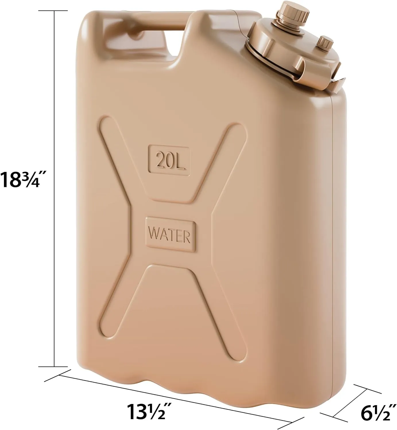 Scepter 5 Gallon / 20L Water Container with Pick-up tube