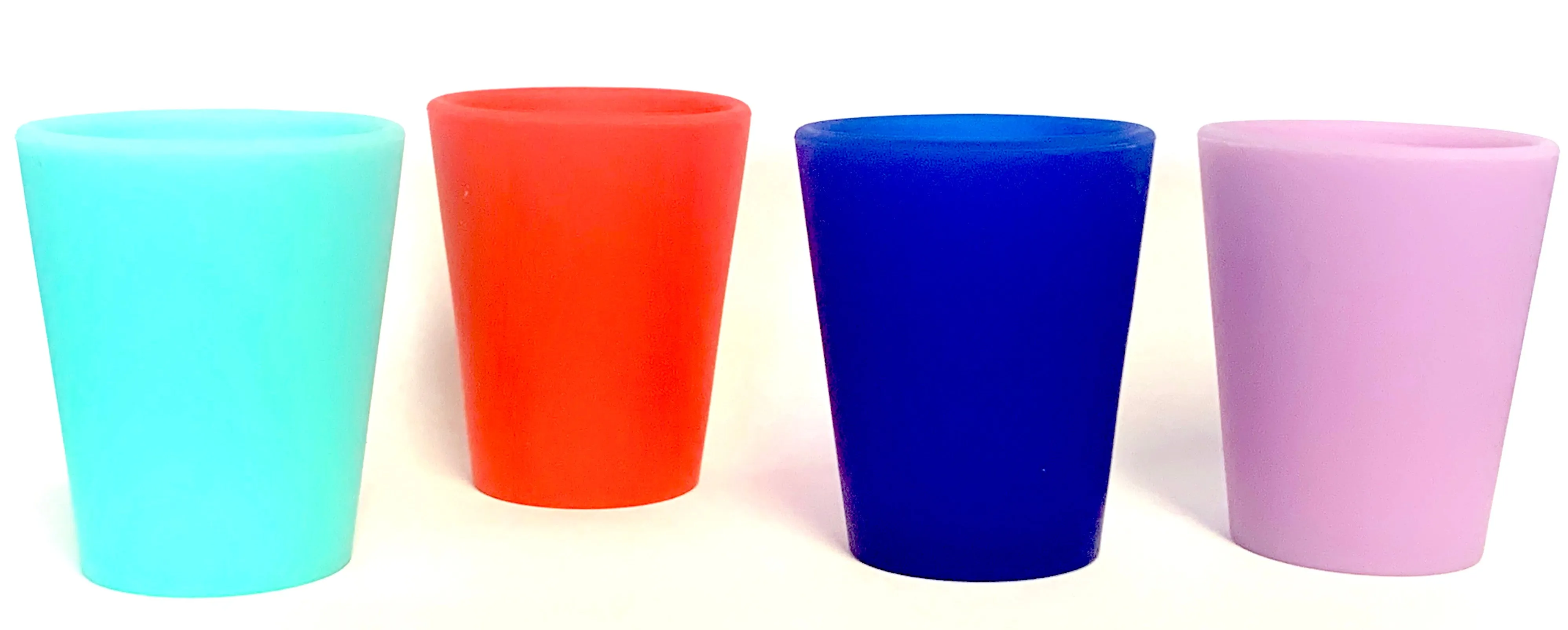 SILICONE DRINKING SHOT GLASSES (sold by the piece or dozen)