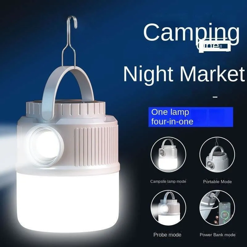 Solar Usb Rechargeable Portable Outdoor Emergency Camping Light Fa-D08