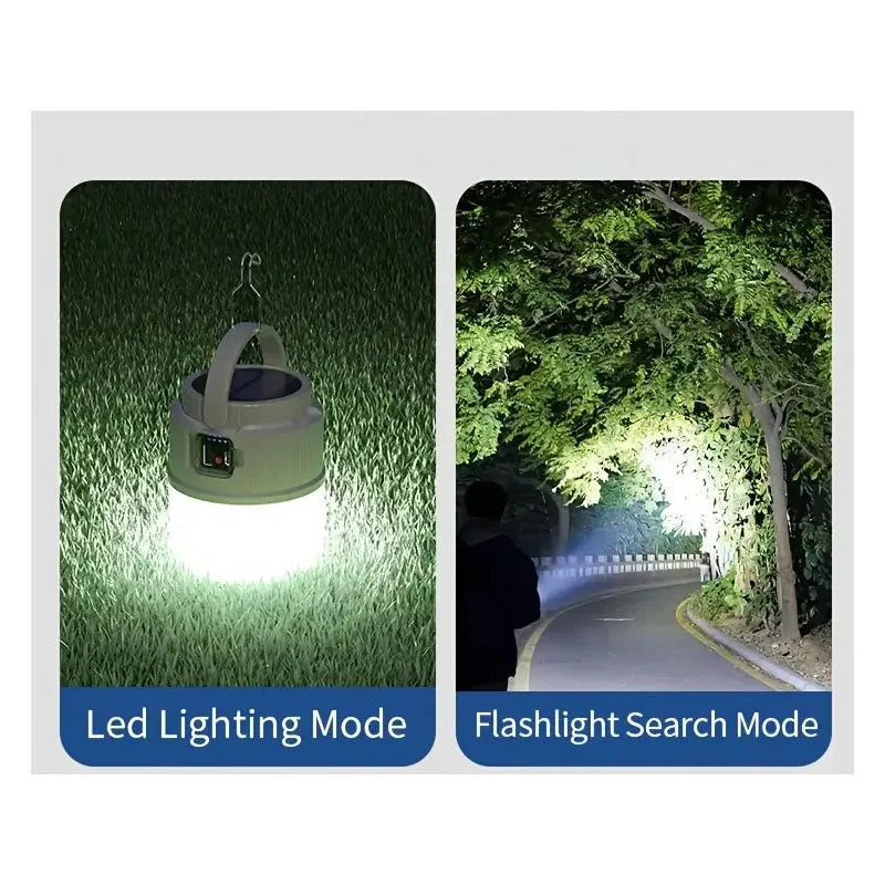Solar Usb Rechargeable Portable Outdoor Emergency Camping Light Fa-D08