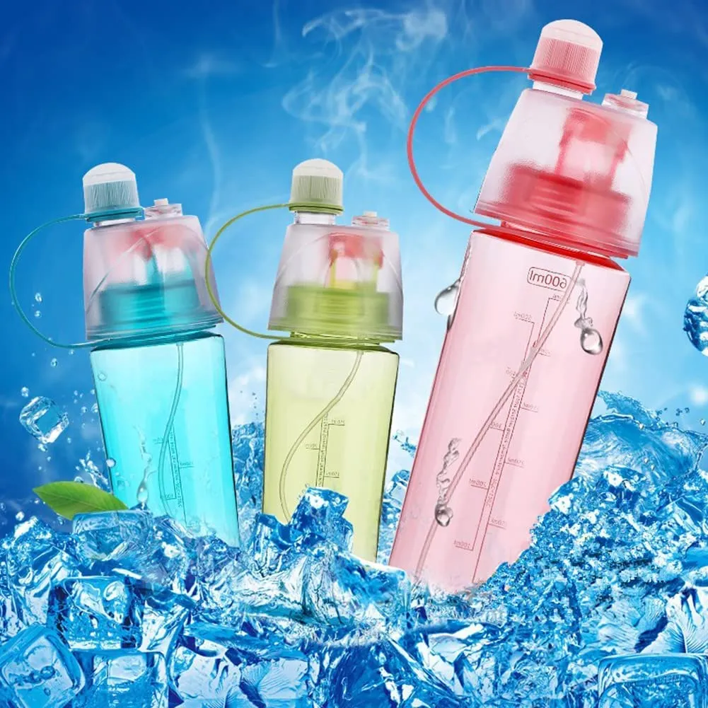 STRAUSS Water Mist Spray Bottle, 600 ml (Pink)