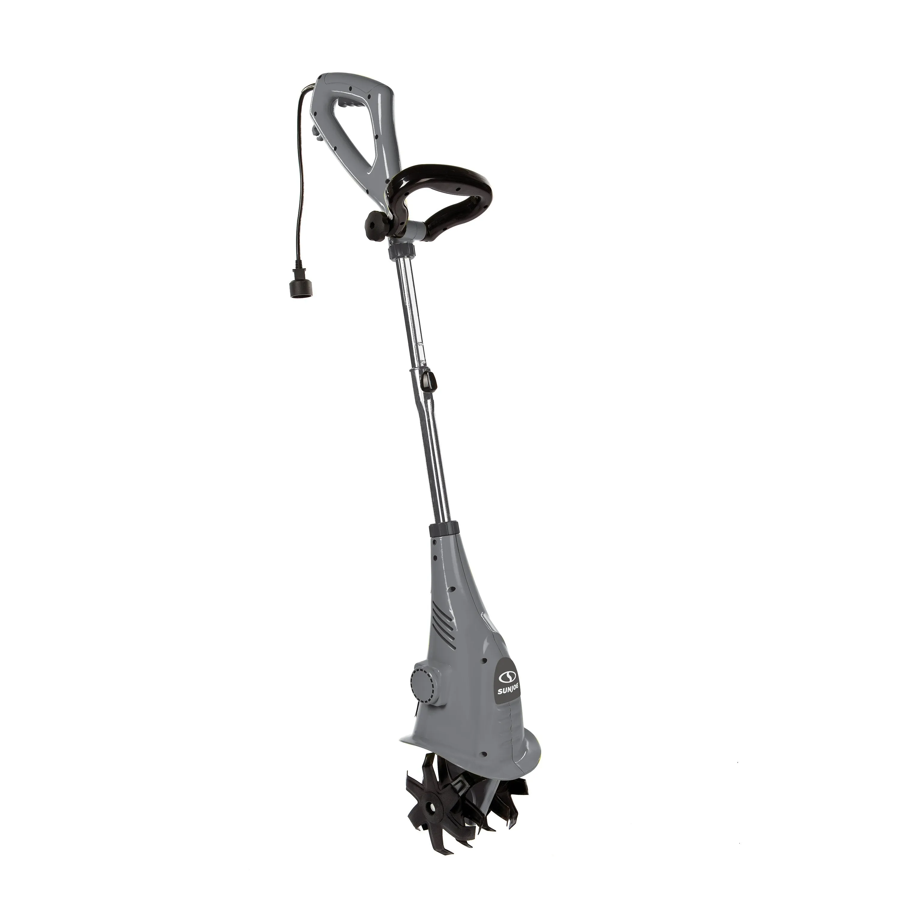 Sun Joe BDL-TJ599E-GRY Electric Cultivator Bundle (TJ599E-GRY   Safety Glasses) | 2.5-Amp | 6-Inch | Platinum |