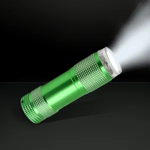 Super-Bright Mini 9 LED Bulb Pocket Torches - Small Torch Flashlight for Camping, Hiking, DIY, Travelling, Outdoors and More3 Battery operated (Battery not included / 1 pc)