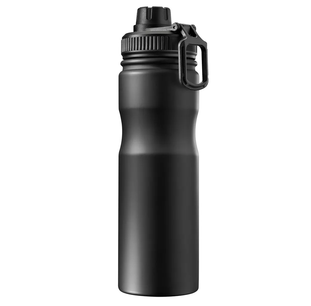 Tank me 650 ml Stainless Steel Bottle Black