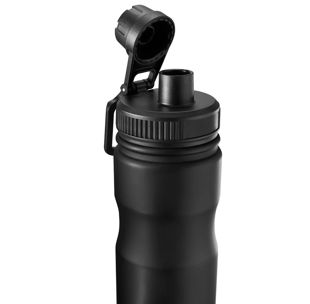Tank me 650 ml Stainless Steel Bottle Black