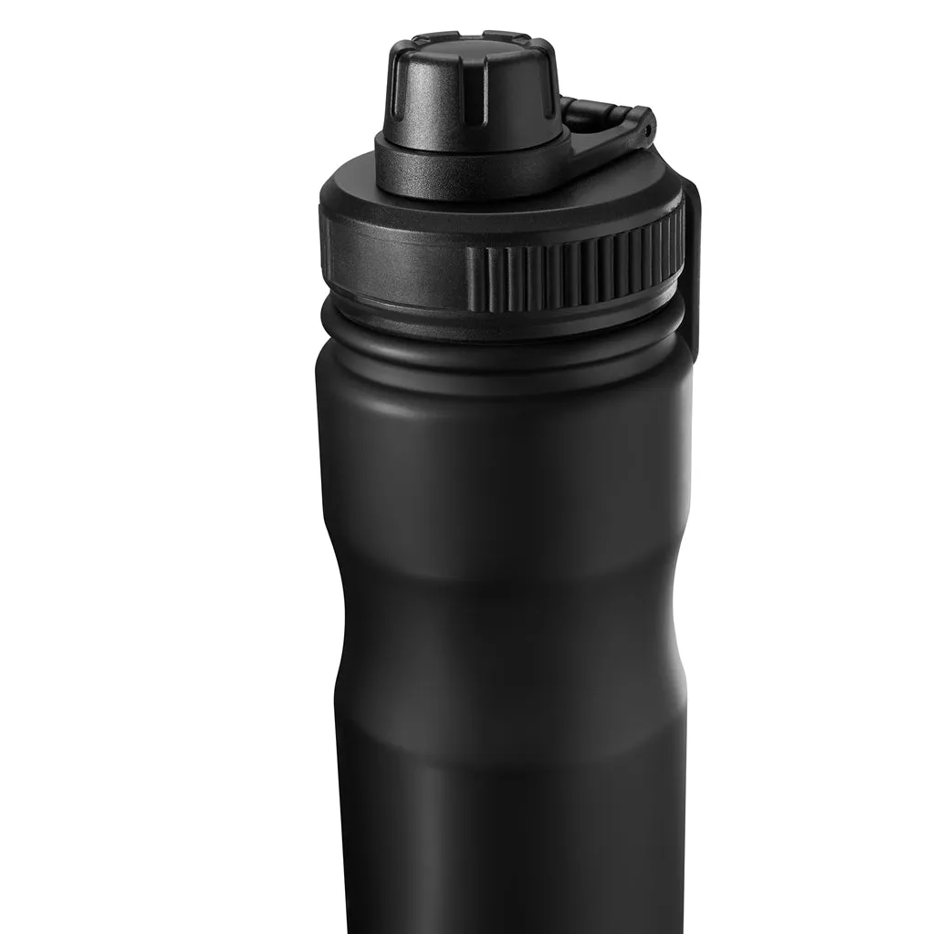 Tank me 650 ml Stainless Steel Bottle Black