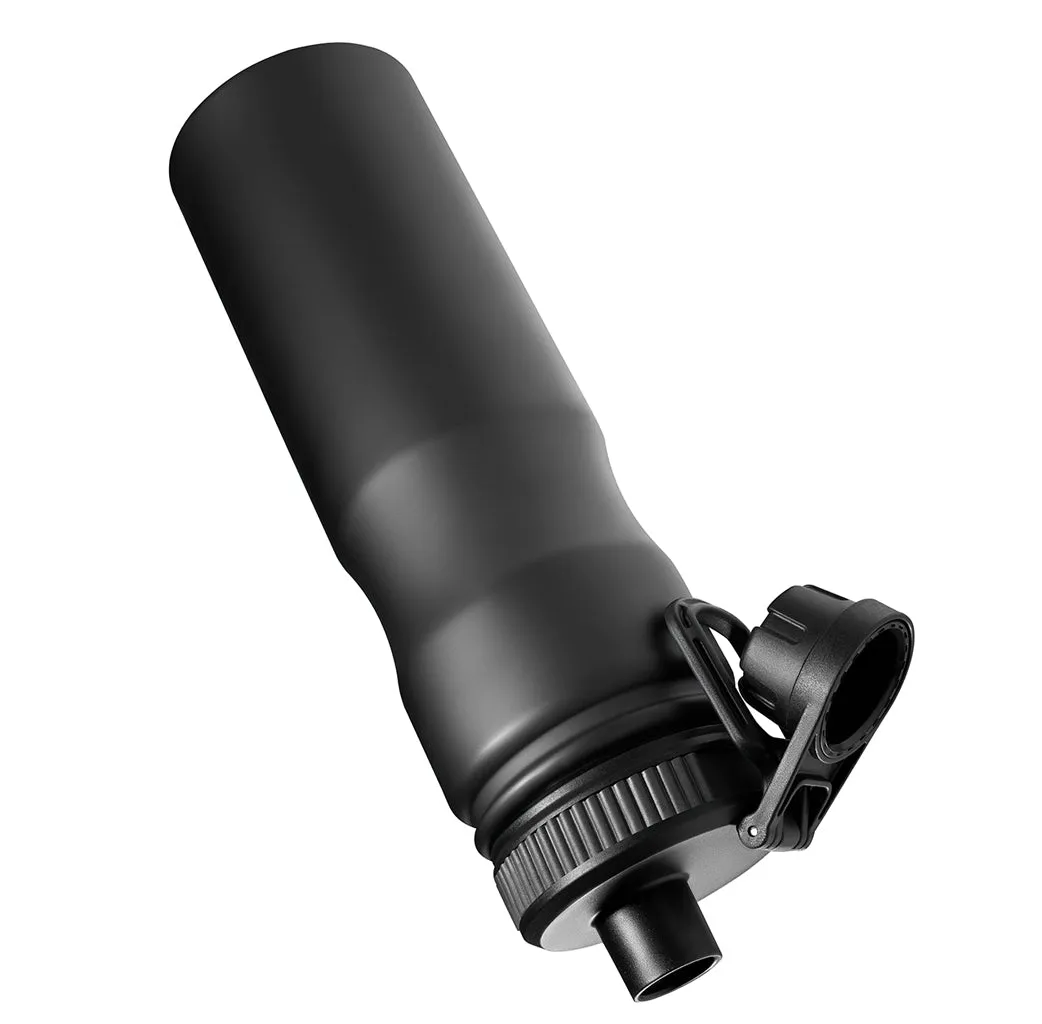 Tank me 650 ml Stainless Steel Bottle Black