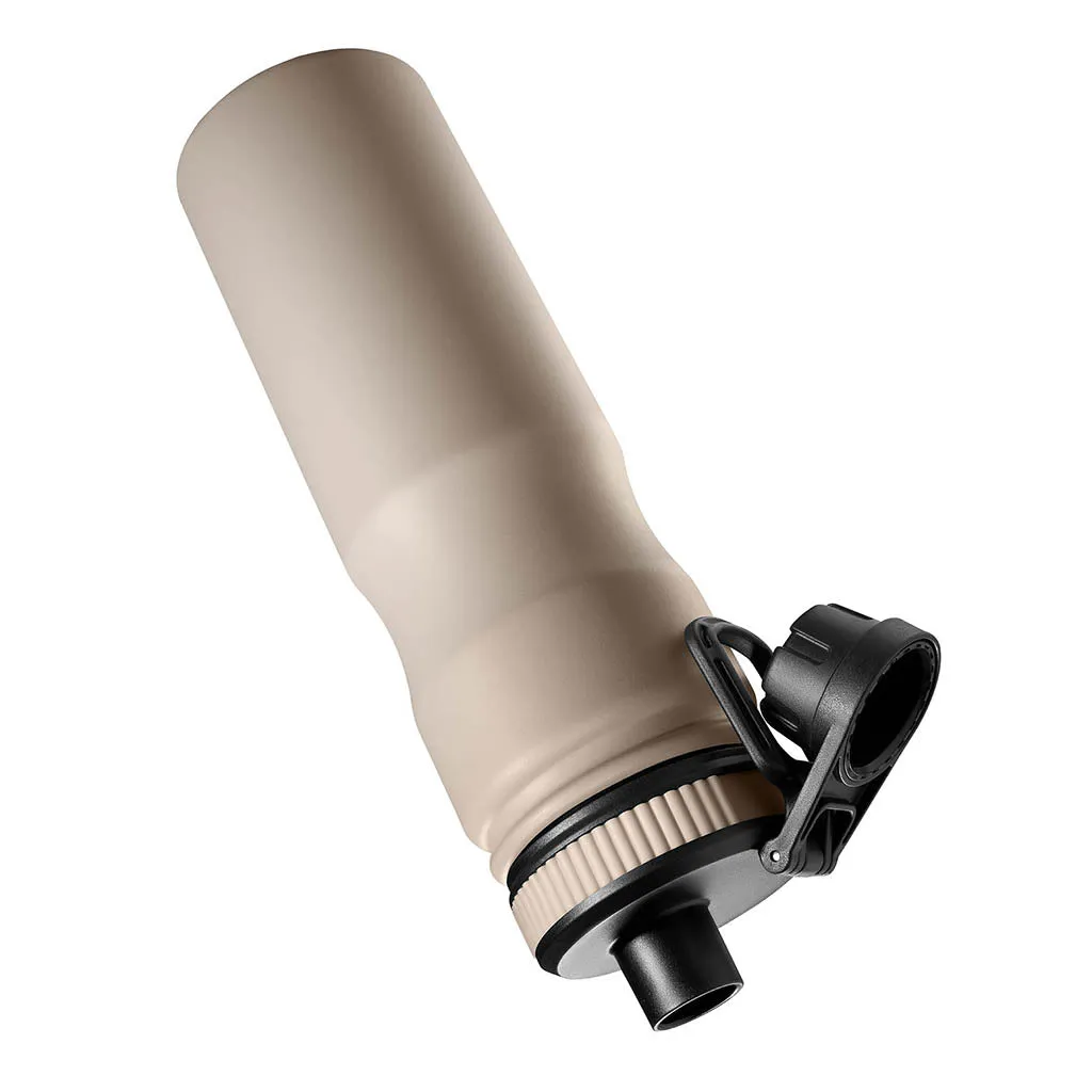 Tank me 650 ml Stainless Steel Bottle Off White