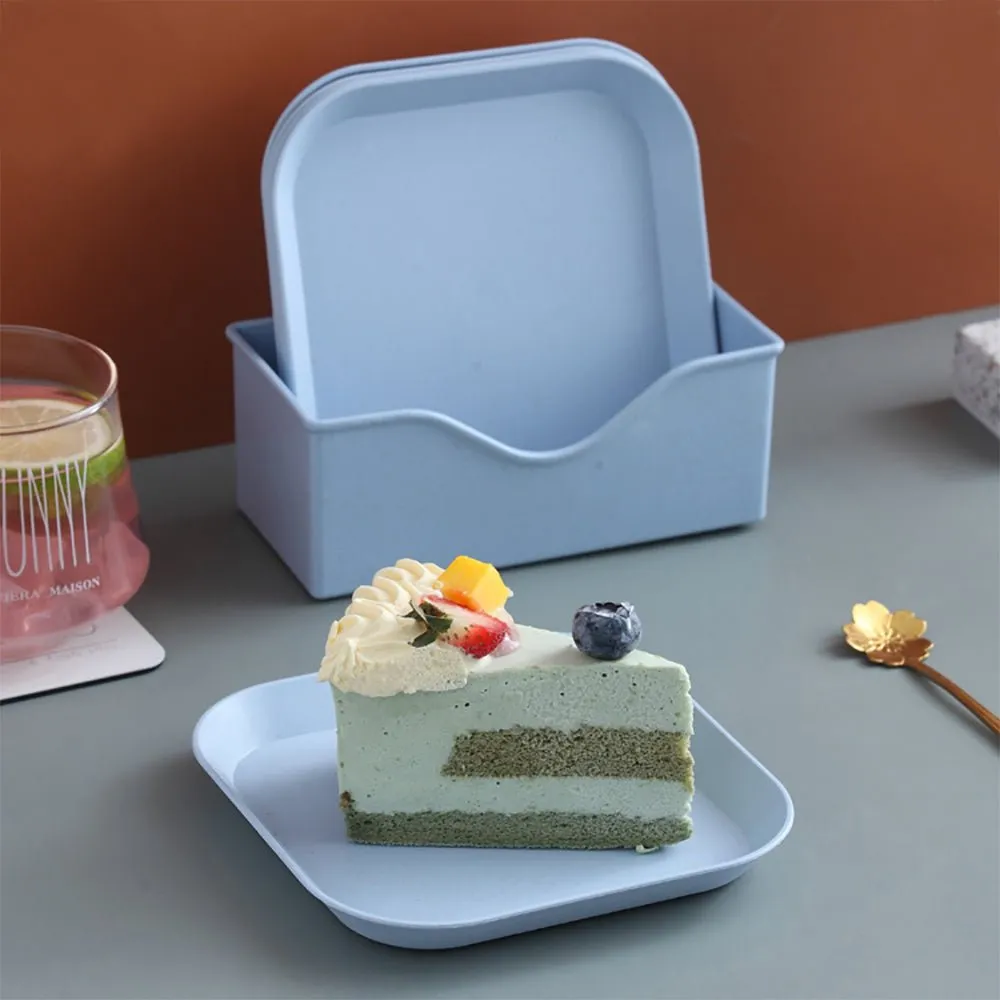 Wheat and Straw Eco-Friendly Plate Sets (5pc)