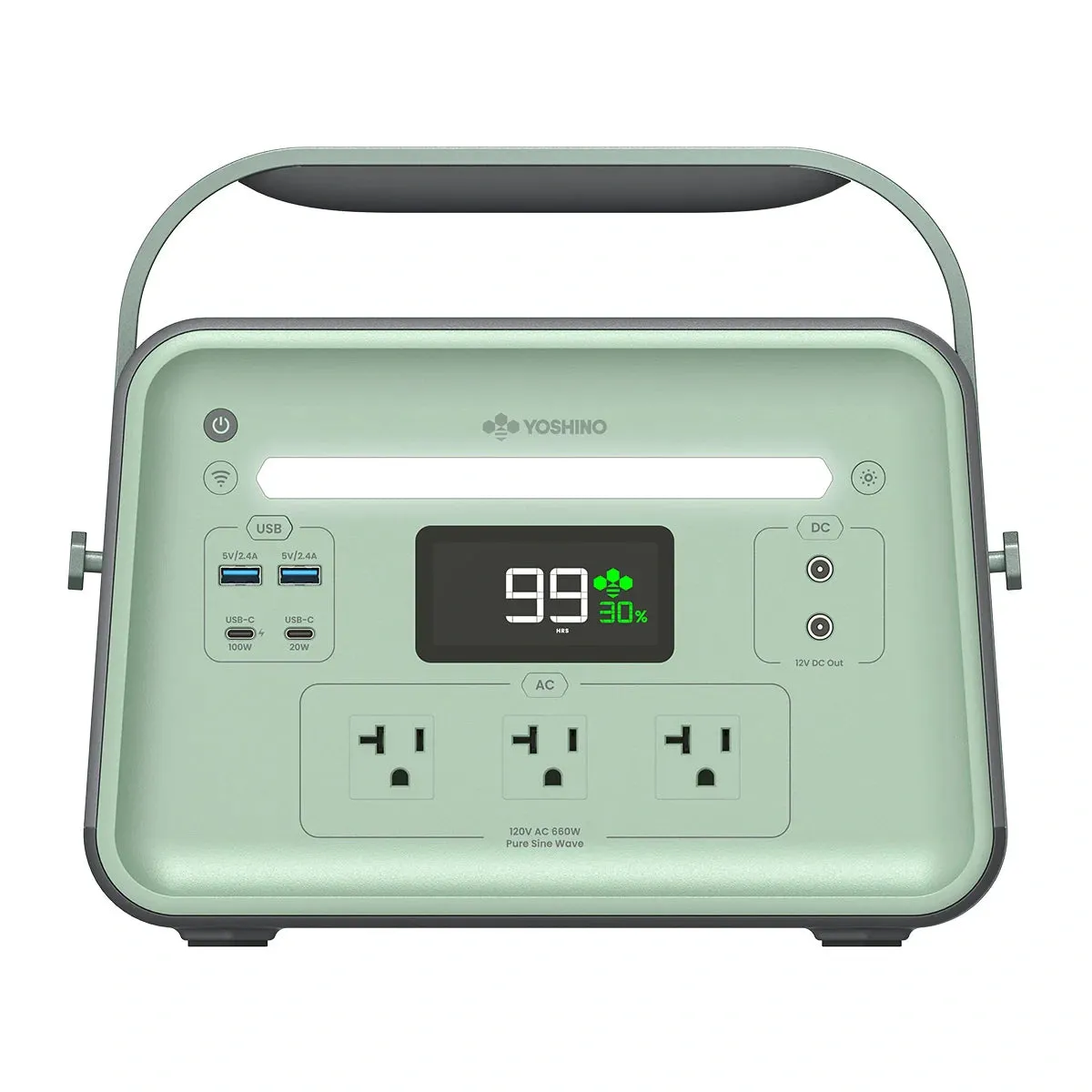 Yoshino B660 Solid-State Portable Power Station - 660W | 602Wh
